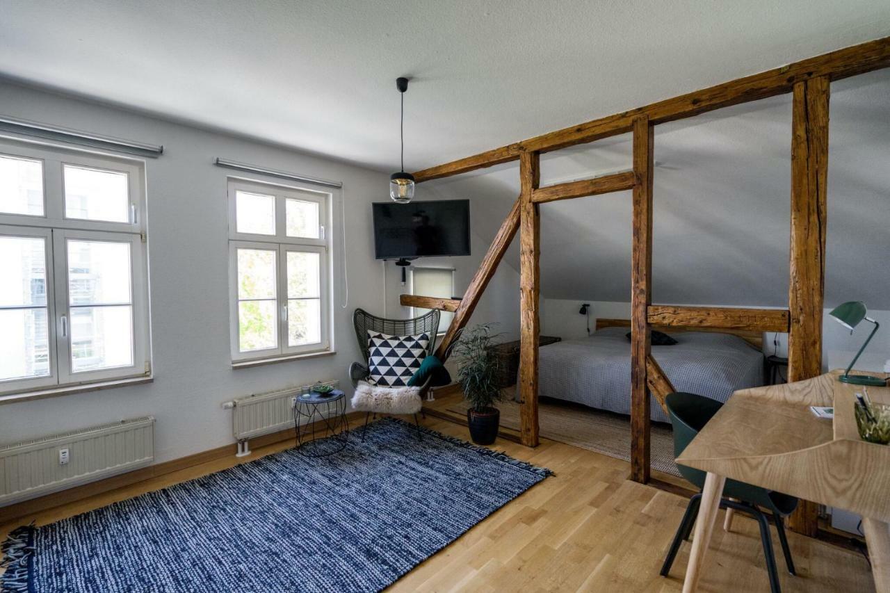 Stilvolles Zentrumsnahes Wohlfuehl-Appartment Leipzig Exterior photo